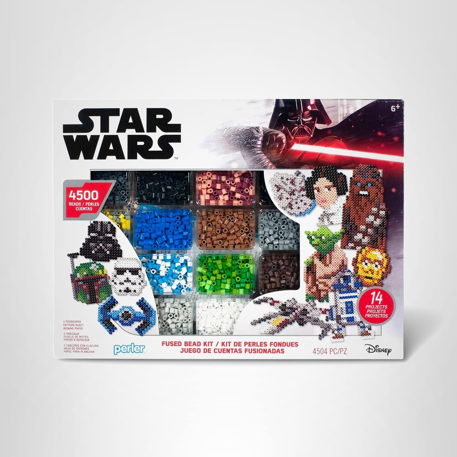 Amazon.com: Perler - 80-54388 Star Wars Deluxe Box Beads Kit